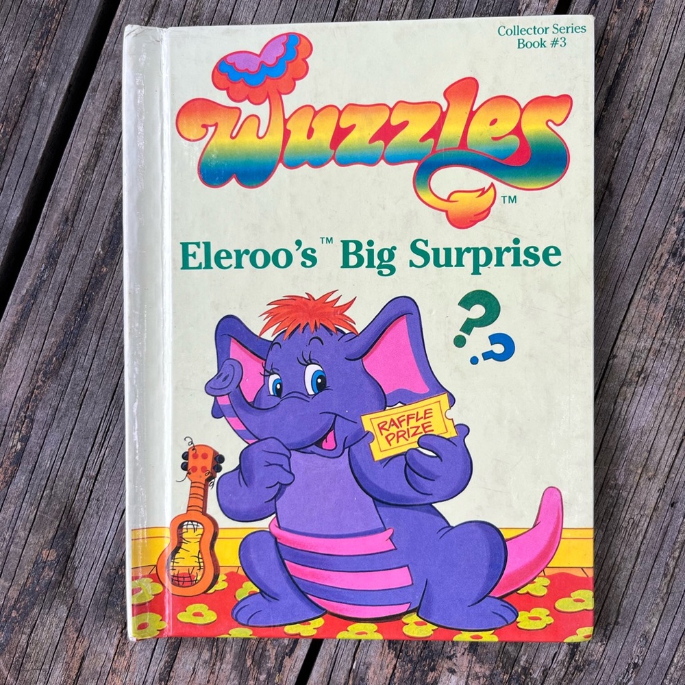 WUZZLES. ELEROO’S BIG SURPRISE! VINTAGE HASBRO STORY BOOK